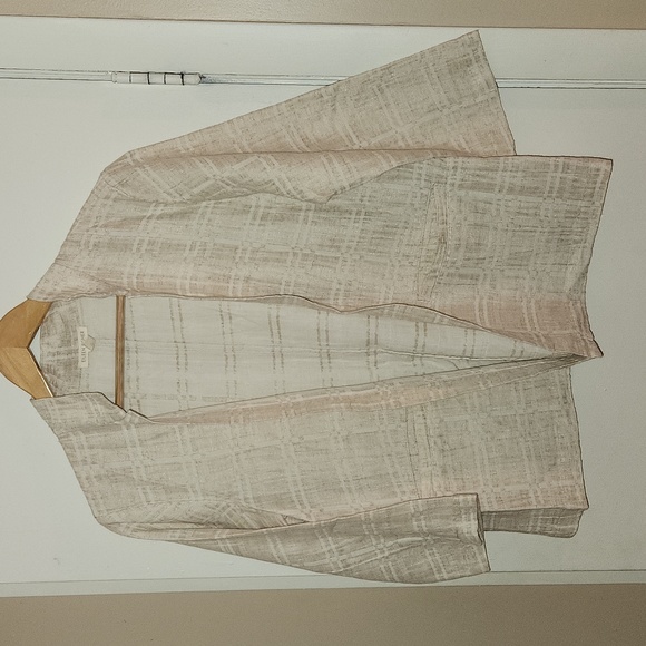 Eileen Fisher Natural Check Organic Cotton Linen Jacquard and dress Smal… - Picture 9 of 15